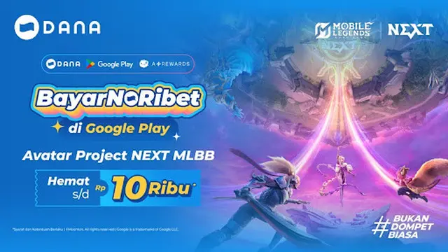 Bayar No Ribet Pakai DANA di Google Play.